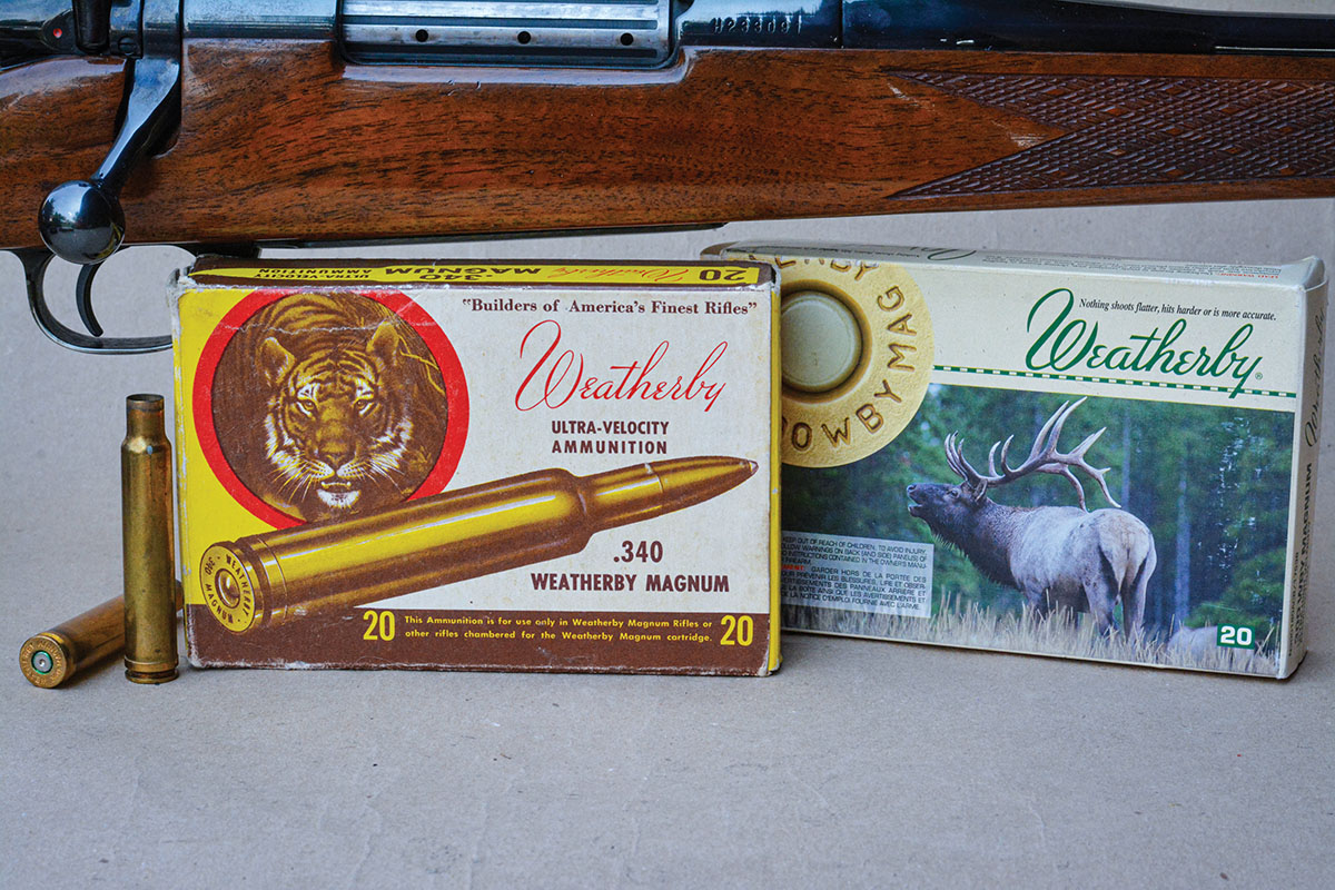 The 340 Weatherby Magnum is a flat-shooting, potent medium bore that performs well on elk, moose, large brown bear and African plains game – all while offering a flat trajectory similar to 7mm Magnums.
